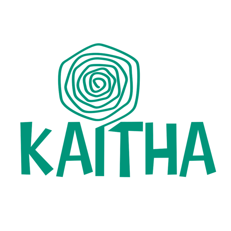 A modern corporate logo featuring a stylized spiral design resembling tree rings or growth rings, rendered in teal/turquoise color. The spiral pattern consists