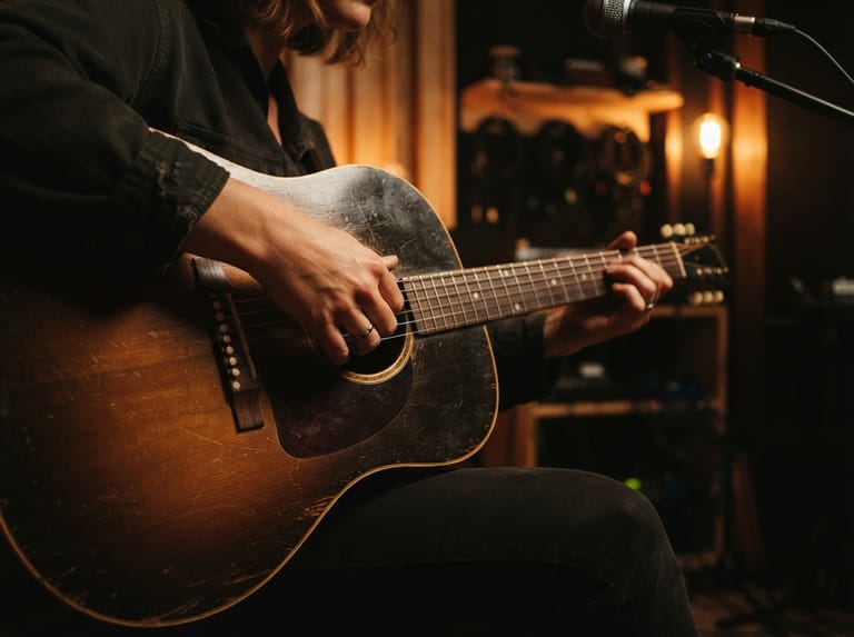 Susanna Roncallo in a live studio performance