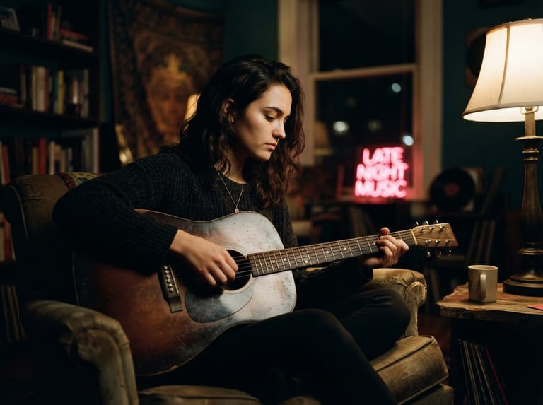 Lotte Lee in a quiet, contemplative moment